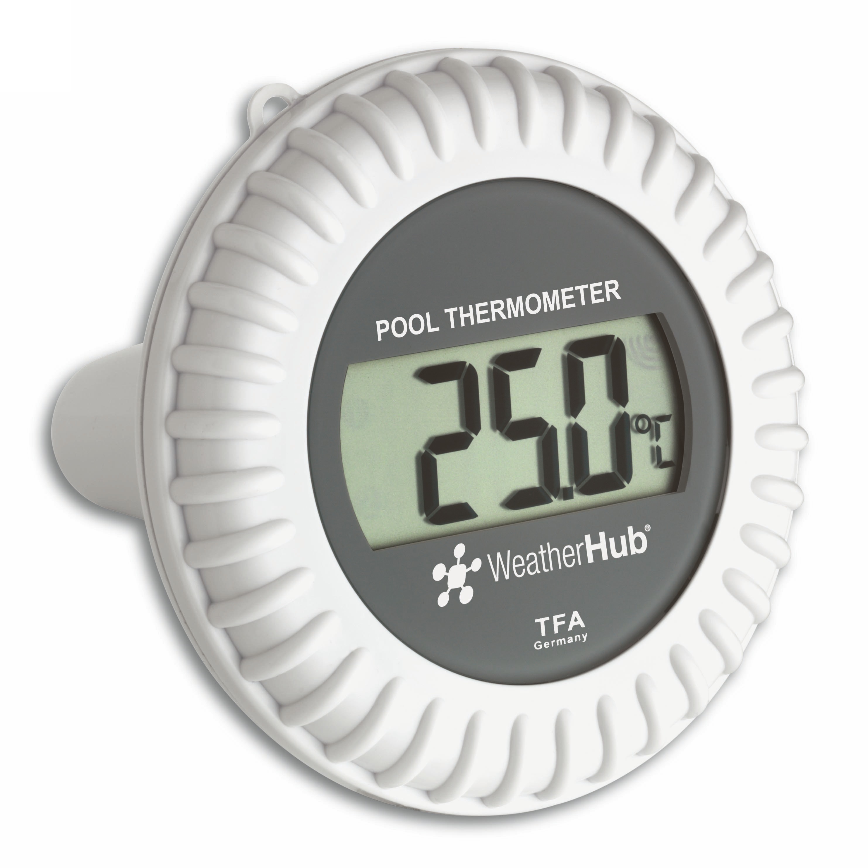 Funk Poolthermometer Mit Display - IPX8 Wasserdicht Für Pool, Whirlpool & Aquarium