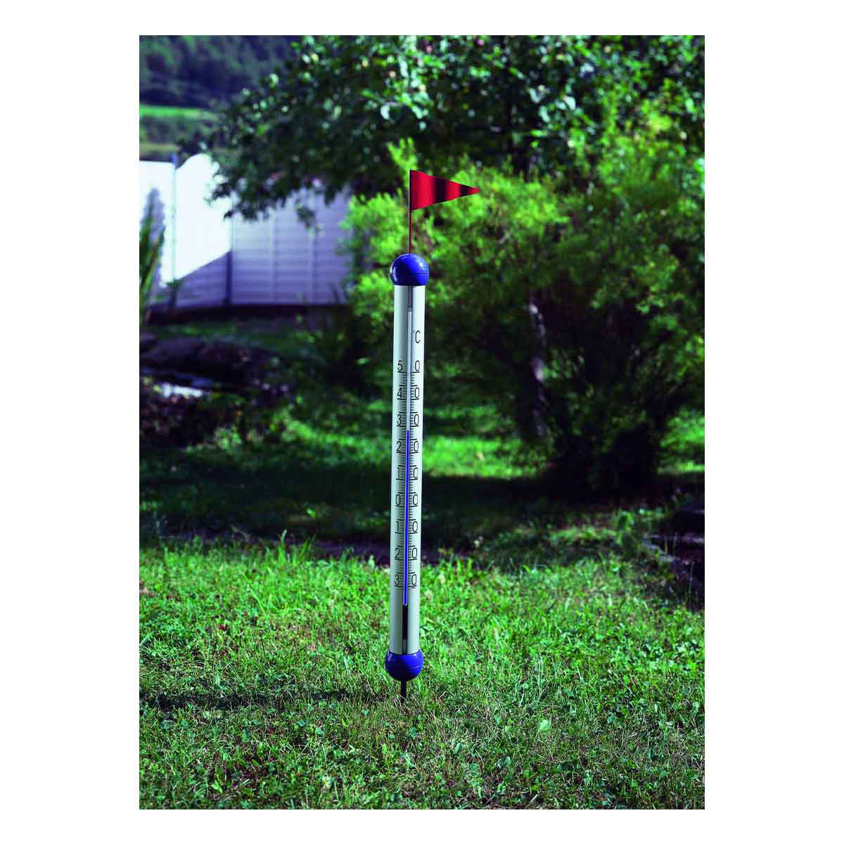 Garden Weasel Bodenthermometer – 50,8 Cm Edelstahlsonde, Misst 0–100 °C, Für Kompost & Garten
