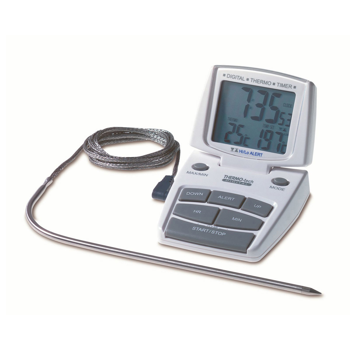 Digital Einstich Thermometer Bratenthermometer 