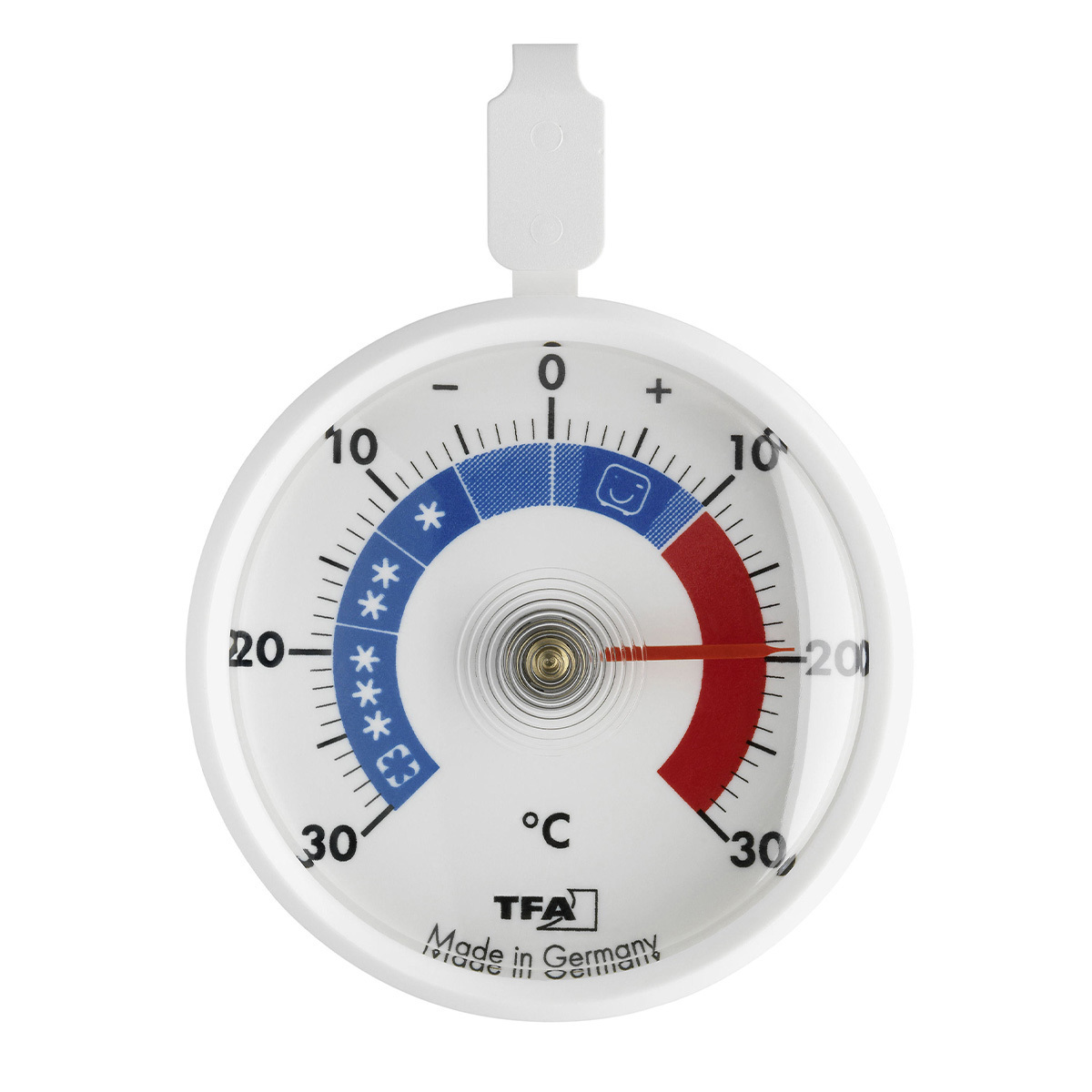 5 Stk Kühlschrankthermometer Set Kühlschrank Thermometer Grau Bimetall Analog 