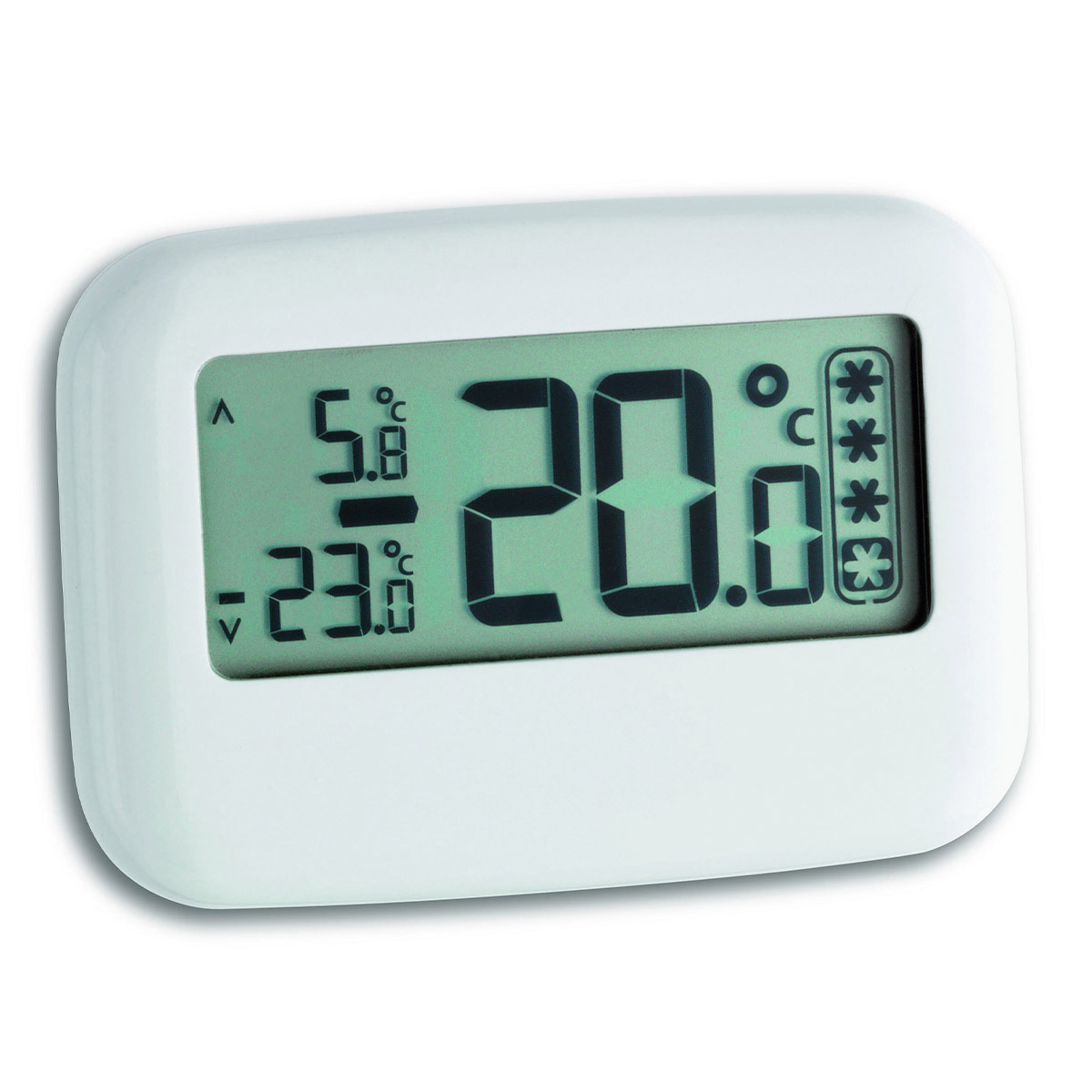 Thermometer World K/ühlschrank-Gefrierschrank-Thermometer 1 K/ühlschrank-Thermometer und 1 Gefrierschrank-Thermometer. Doppelpack K/ühlschranktemperatur