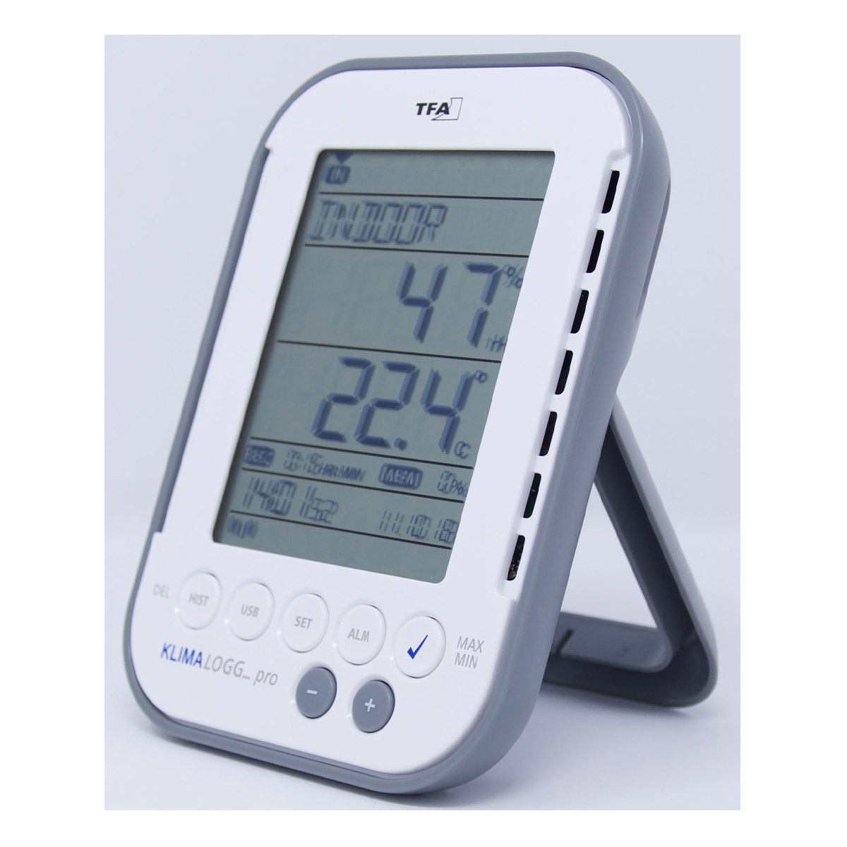 KLIMALOGG pro tfa 30.3039.it HYGROMÈTRE Climat-datenlogger thermomètre usb pc 