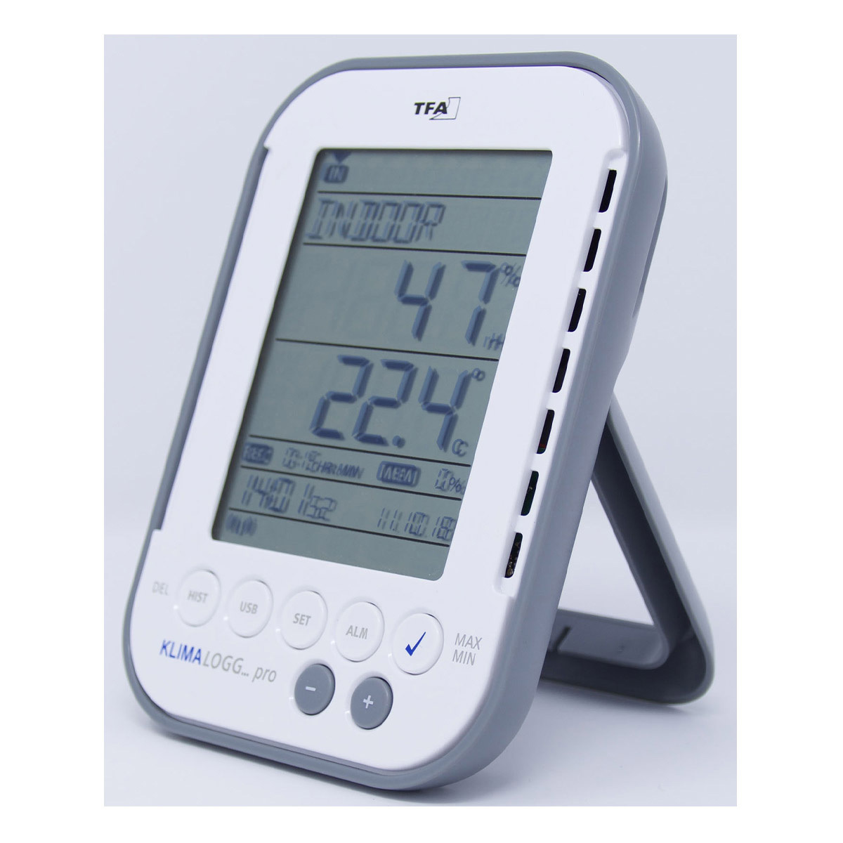 Thermo-hygromètre Digital TFA Dostmann 30.5013 - Pour Intérieur Et Extérieur (avec Sonde), Mémoire Min/max