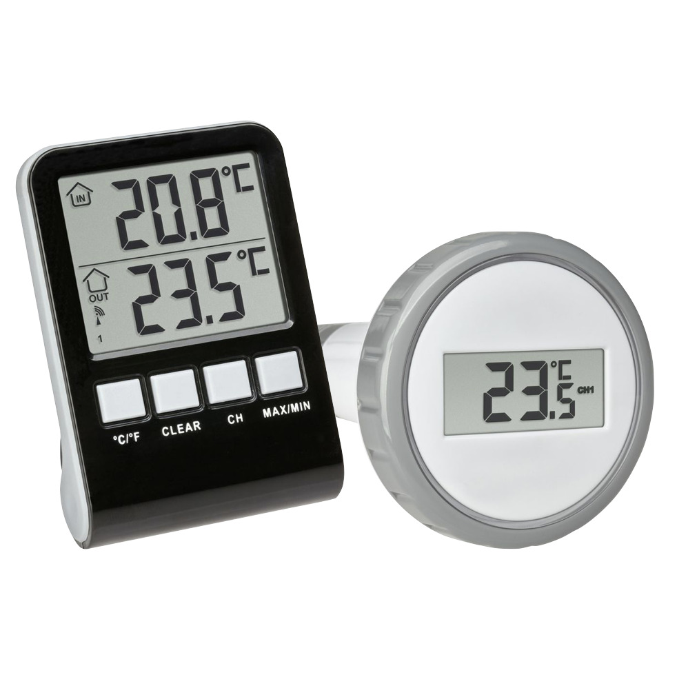 rot Teichthermometer Poolthermometer 
