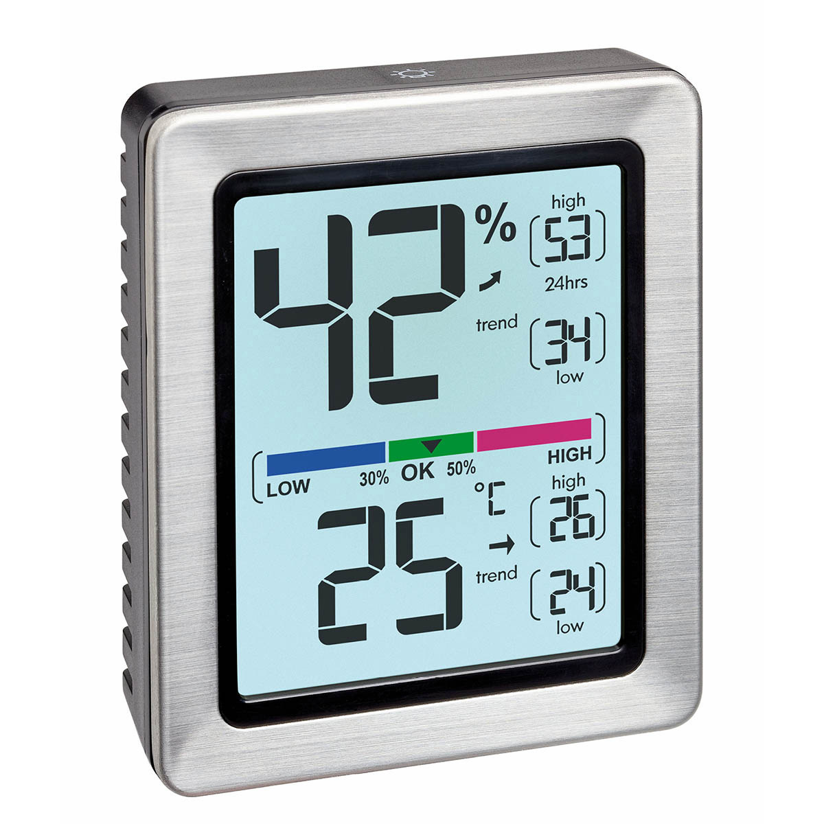 Digitales ThermoHygrometer EXACTO TFA Dostmann