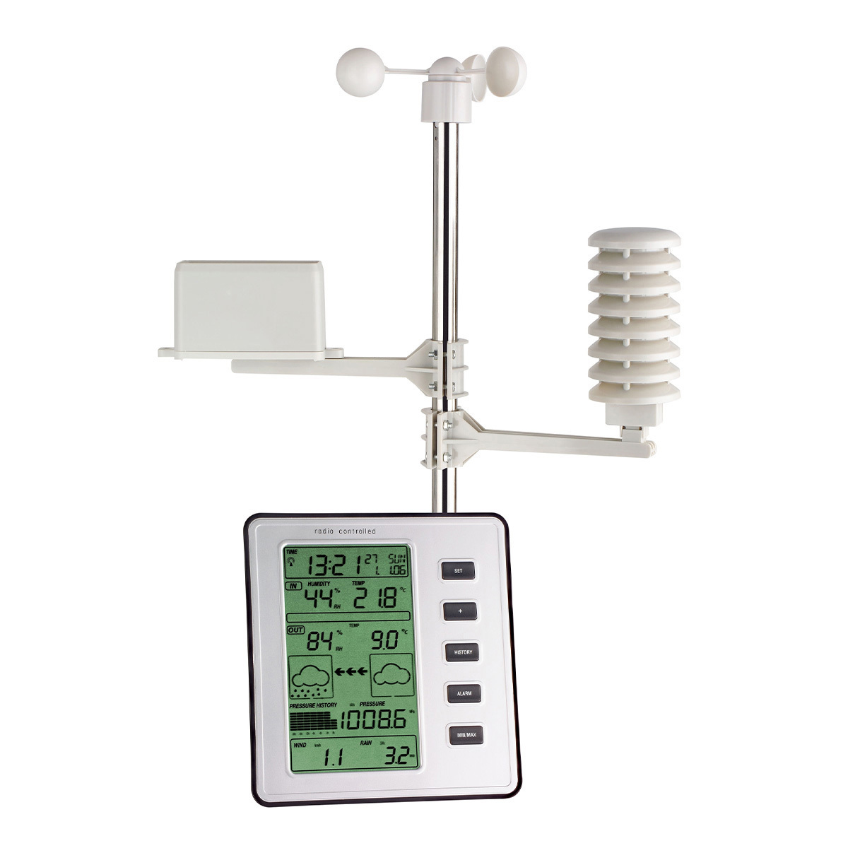 Tempest Wetterstation – Kabellos, Mit App, Windmesser, Regenmesser & Blitzerkennung