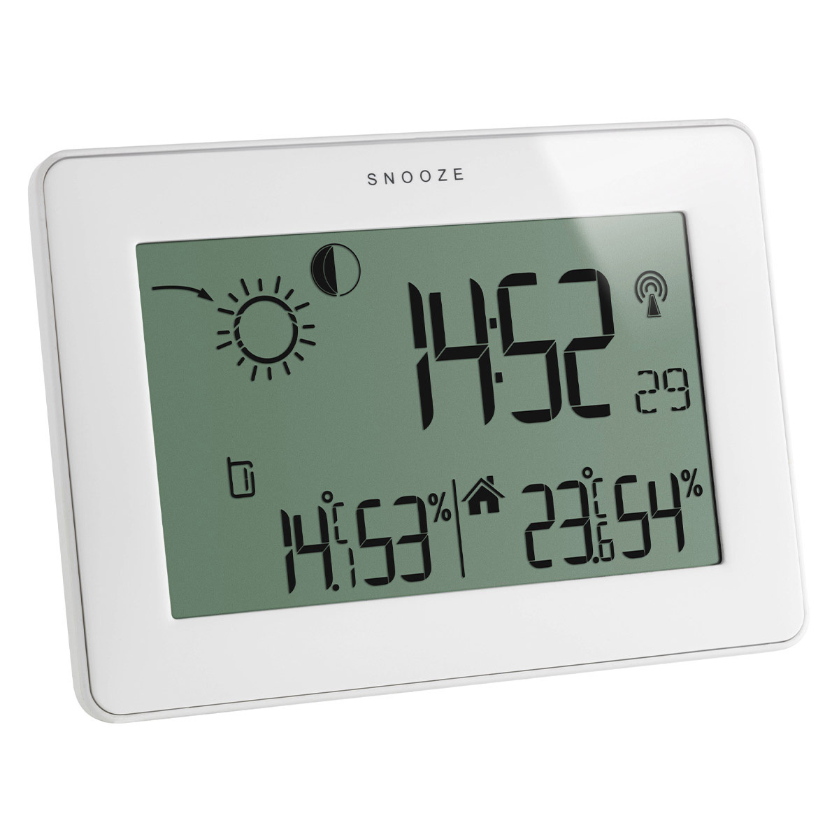 Radiocontrolled Weather Station SLIM TOUCH TFA Dostmann