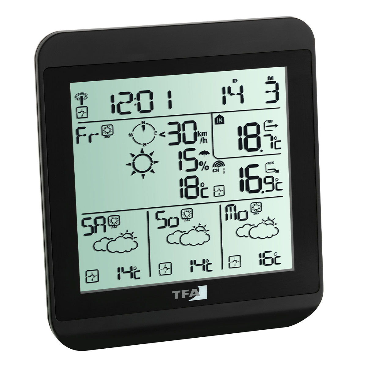 Weather info center METEOTIME FIESTA | TFA Dostmann