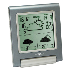NEW 35.5061.01.IT Satellite Radio-Weather Station with Color Sharp Display 