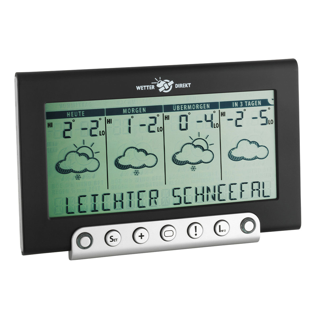 Satellitebased Wireless Weather Station with Weather Warning TEMPESTA