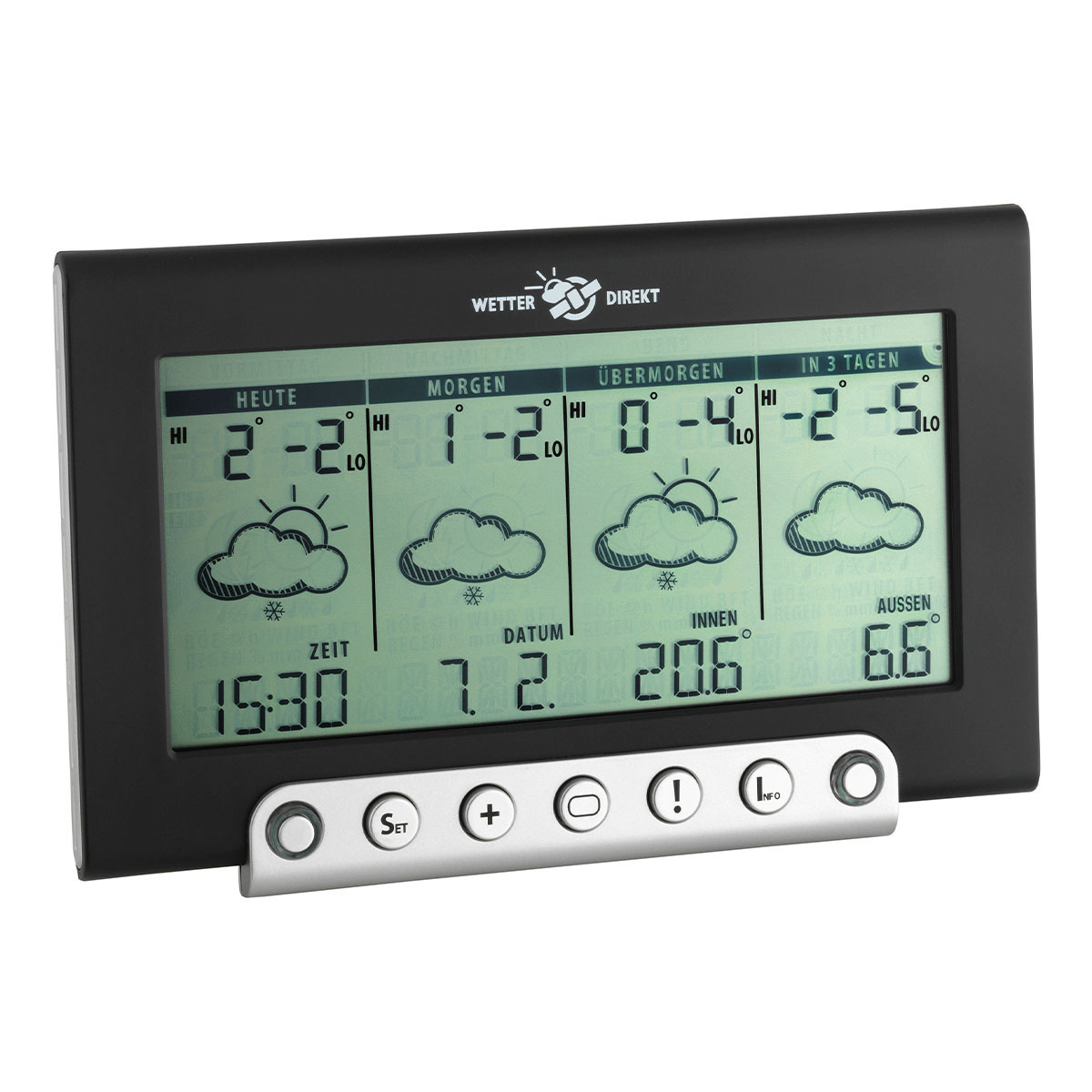 Satellitebased Wireless Weather Station with Weather Warning TEMPESTA
