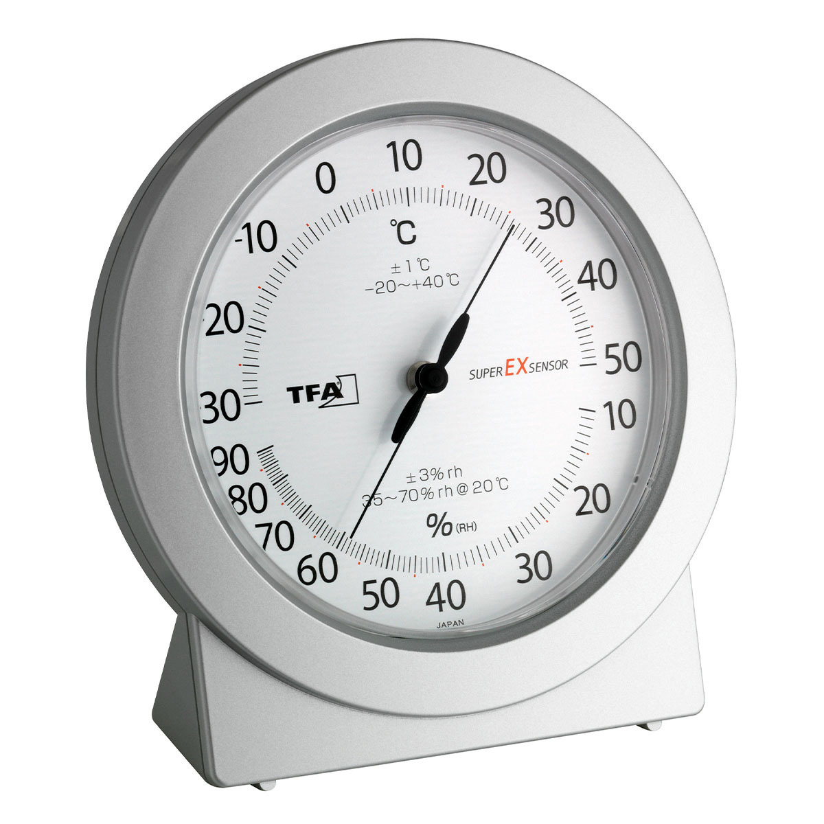 TFA 40.1055.50 Analoges Sauna-Thermo-Hygrometer Temperatur und Luftfeuchtigkeit 
