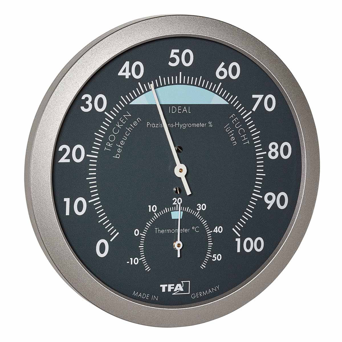 Analoges ThermoHygrometer TFA Dostmann