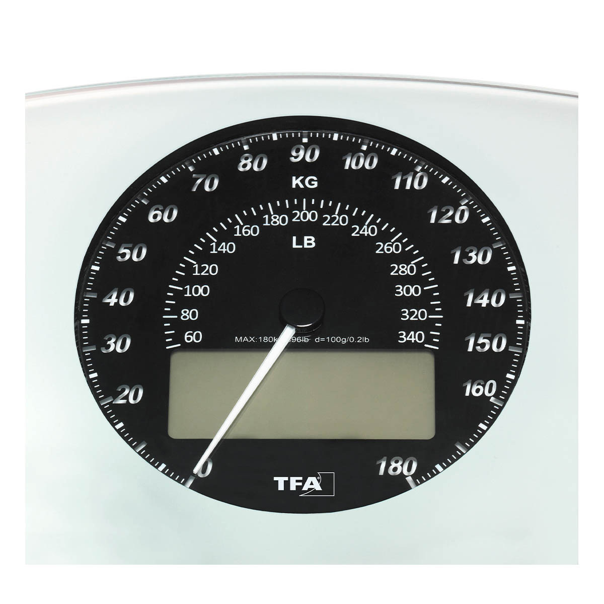 Bathroom Scales with Digital and Analogue Display SWING TFA Dostmann