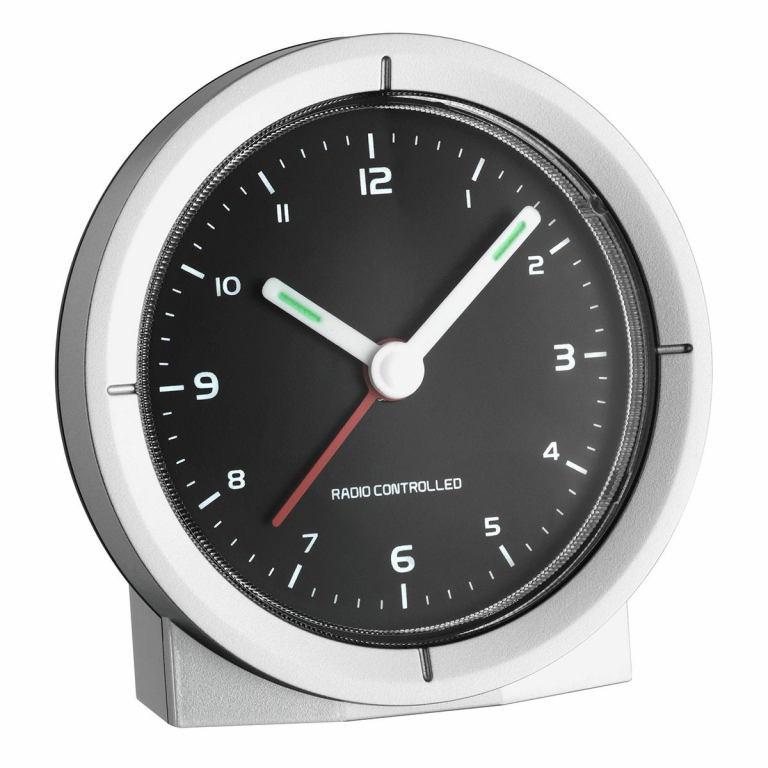 Analogue radiocontrolled alarm clock TFA Dostmann