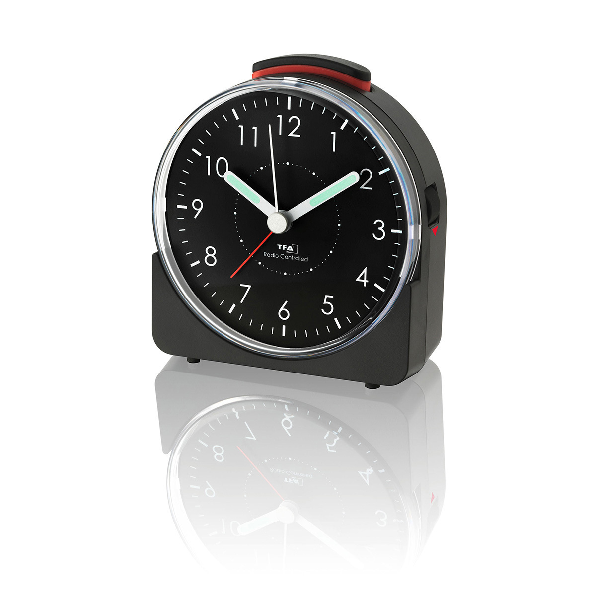 Analogue RadioControlled Alarm Clock SUNRISE TFA Dostmann
