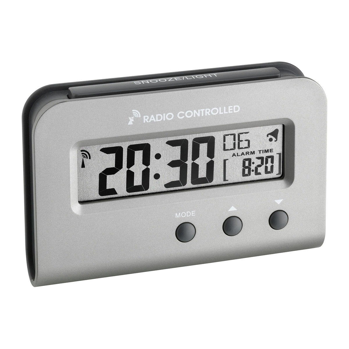 Digital RadioControlled Alarm Clock TFA Dostmann
