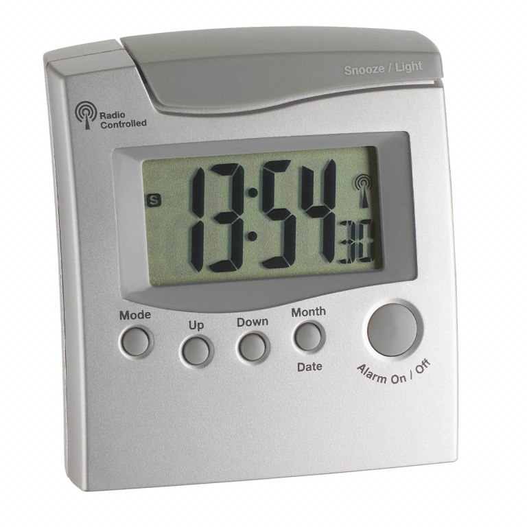 Digital RadioControlled Alarm Clock TFA Dostmann