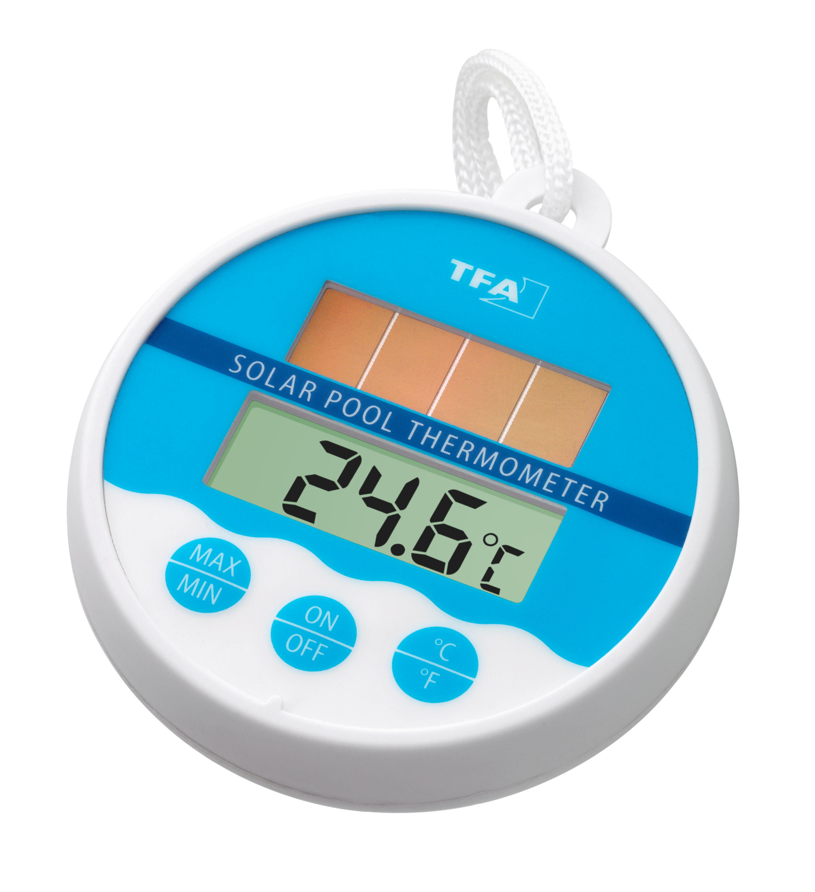Digital SolarPowered Pool Thermometer TFA Dostmann