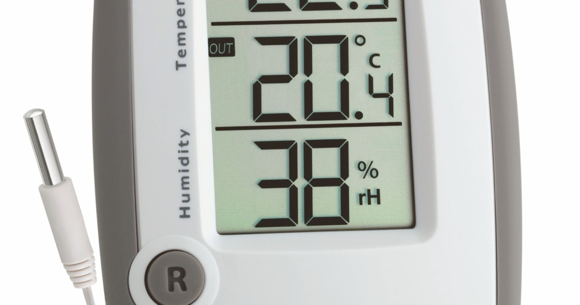 Digital ThermoHygrometer with Temperature Cable Sensor TFA Dostmann