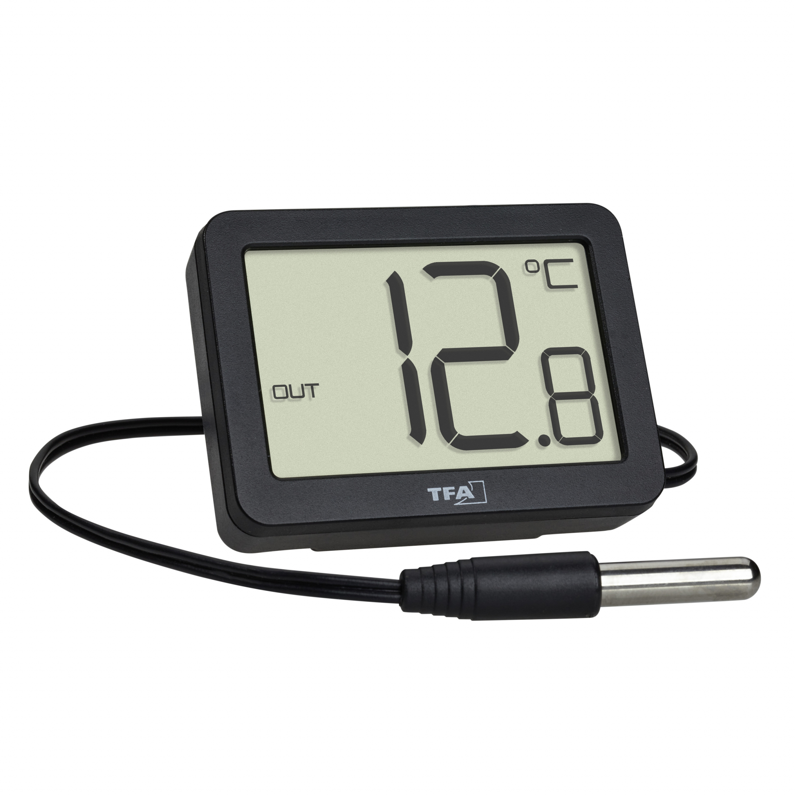 Spar Set TFA 30.5021 Style - Termoigrometro Con Orologio Digitale, Display Comfort, Temperatura E Umidità, Colore A Scelta