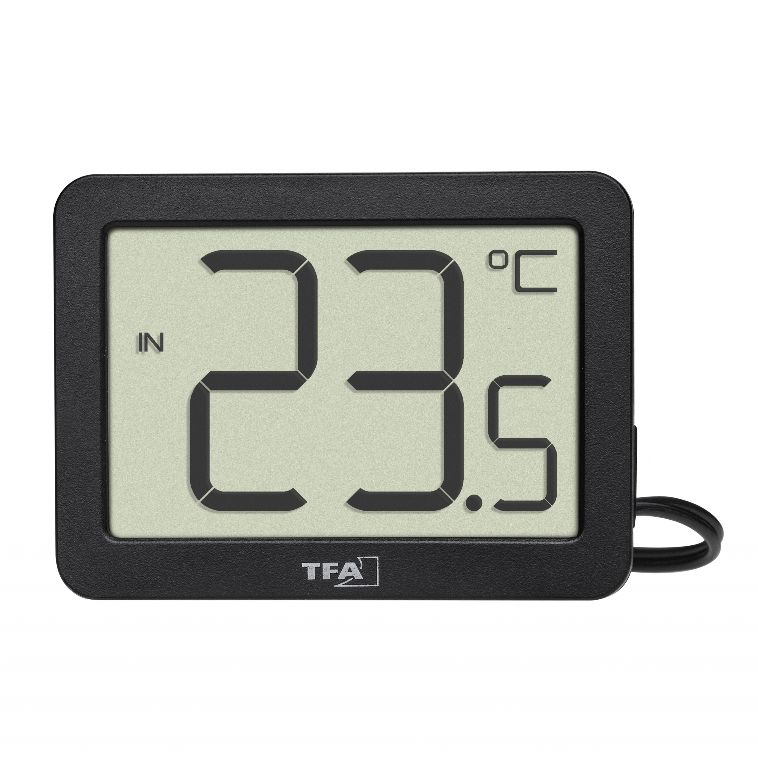 TFA 30.1053 Digitales Thermometer ohne Batterie 