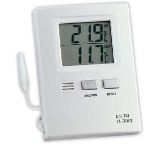 Digital Thermometer weiß Pferd Temperatur Eldorado 