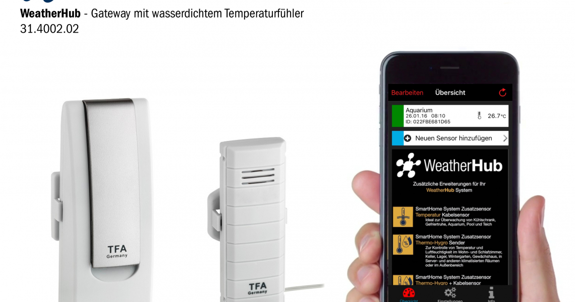 TFA Dostmann Temperaturfühler 30.3229.02 – Wasse Produktbild-Vorschau 2