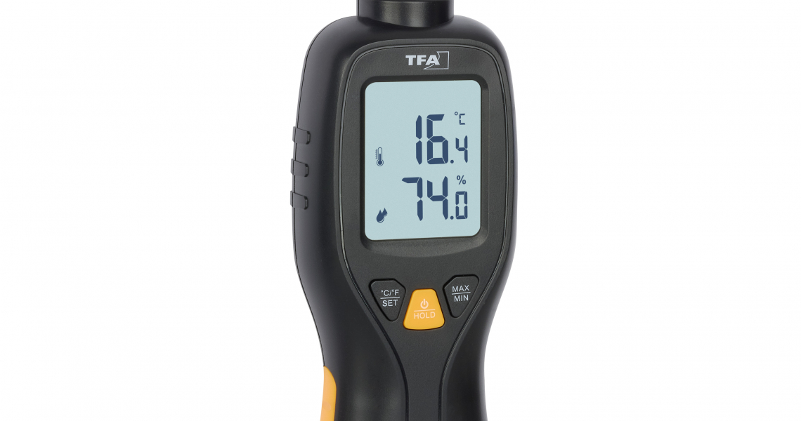 TFA Dostmann Digitales Thermo-Hygrometer - Pocket Größe Für Raumklima