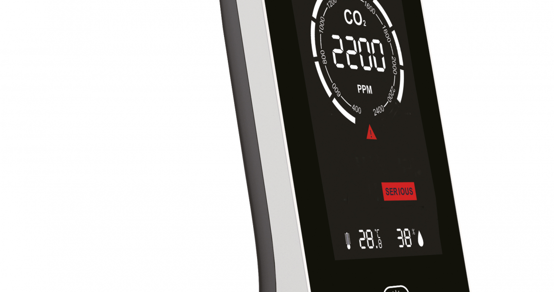 Misuratore Di CO2 TFA Dostmann AIRCO2NTROL LIFE – Monitor Qualità Aria Con Temperatura, Umidità E Allarme – 0-3000 Ppm