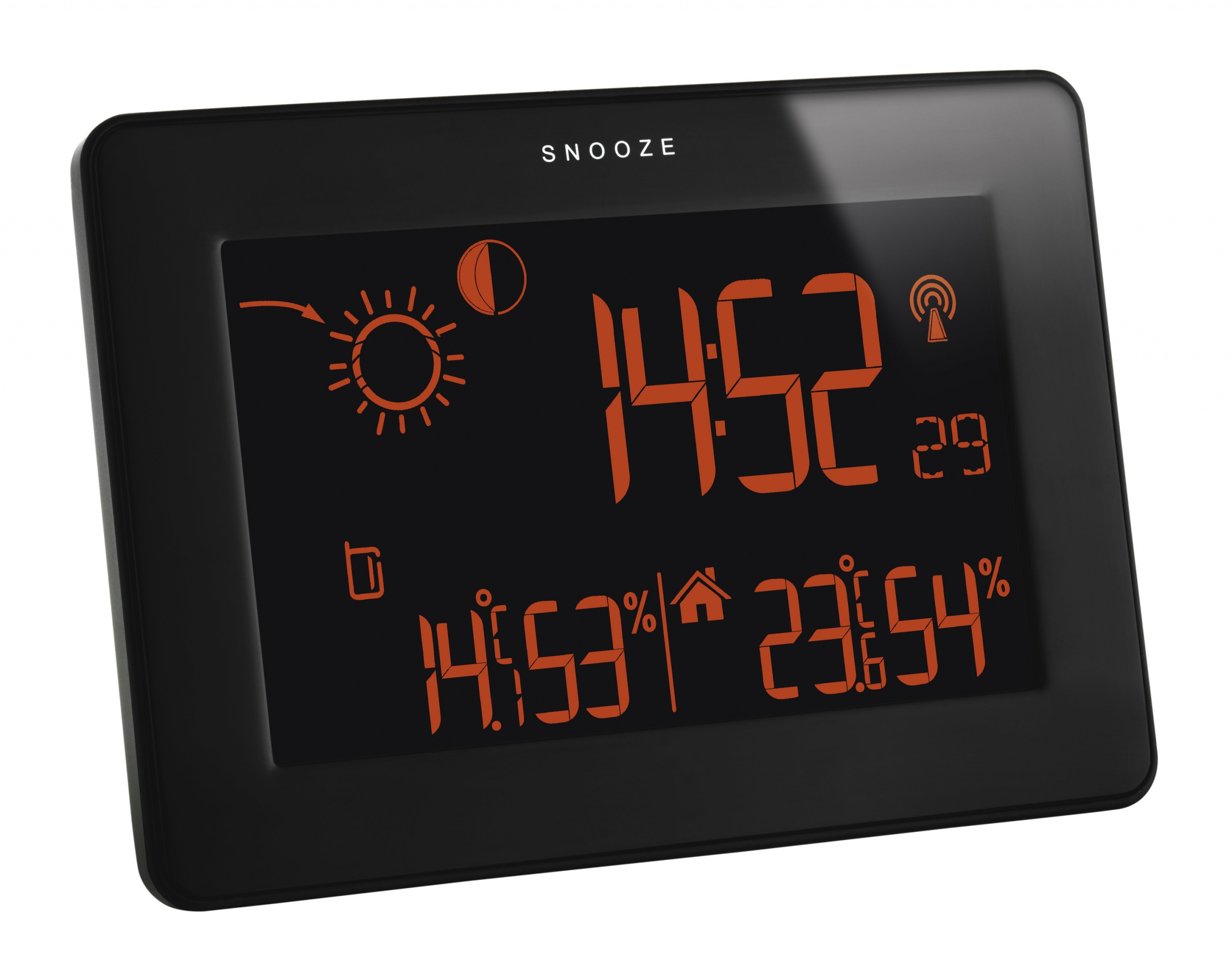 Radiocontrolled Weather Station SLIM TOUCH TFA Dostmann