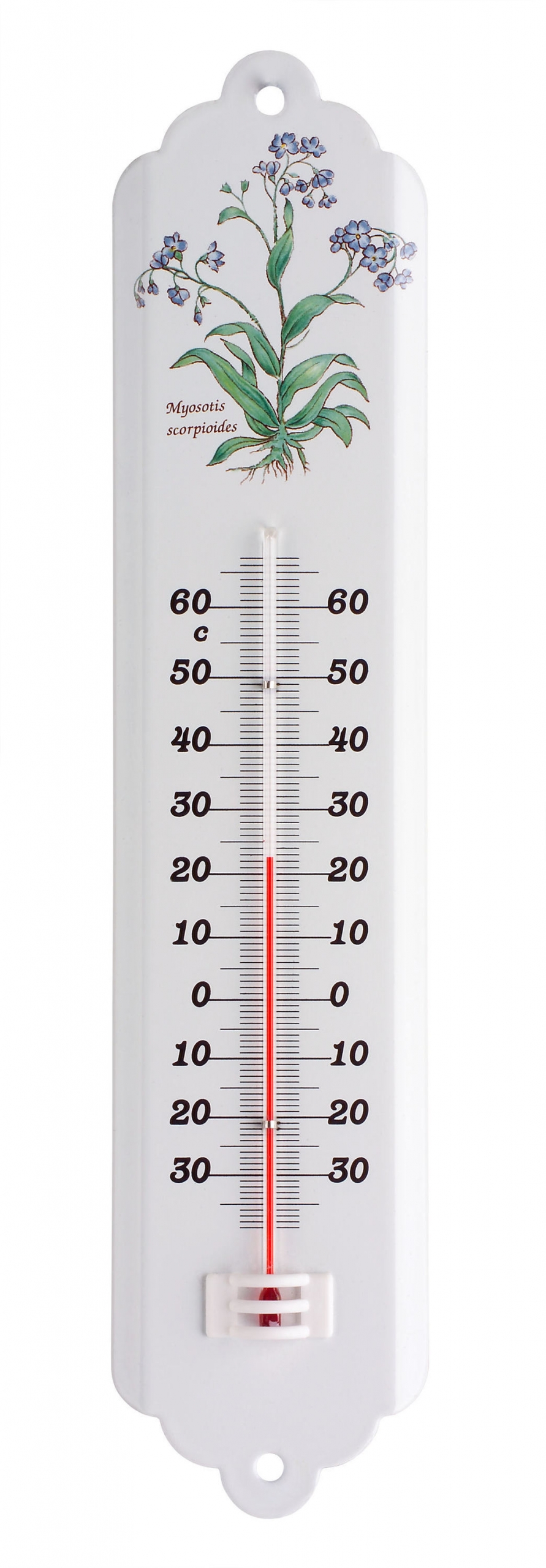 Analogue indooroutdoor enameled thermometer TFA Dostmann