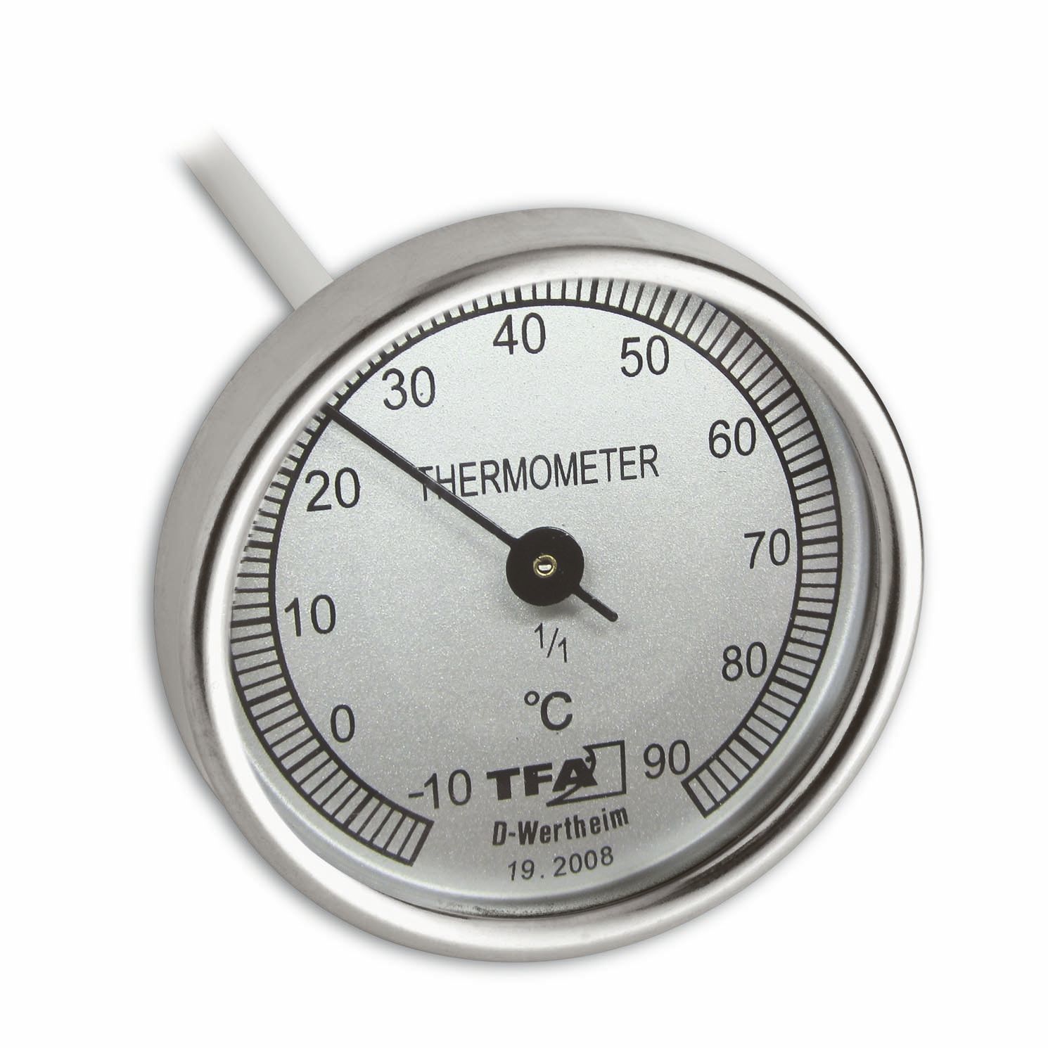 Analogue Stainless Steel Thermometer for Compost | TFA Dostmann
