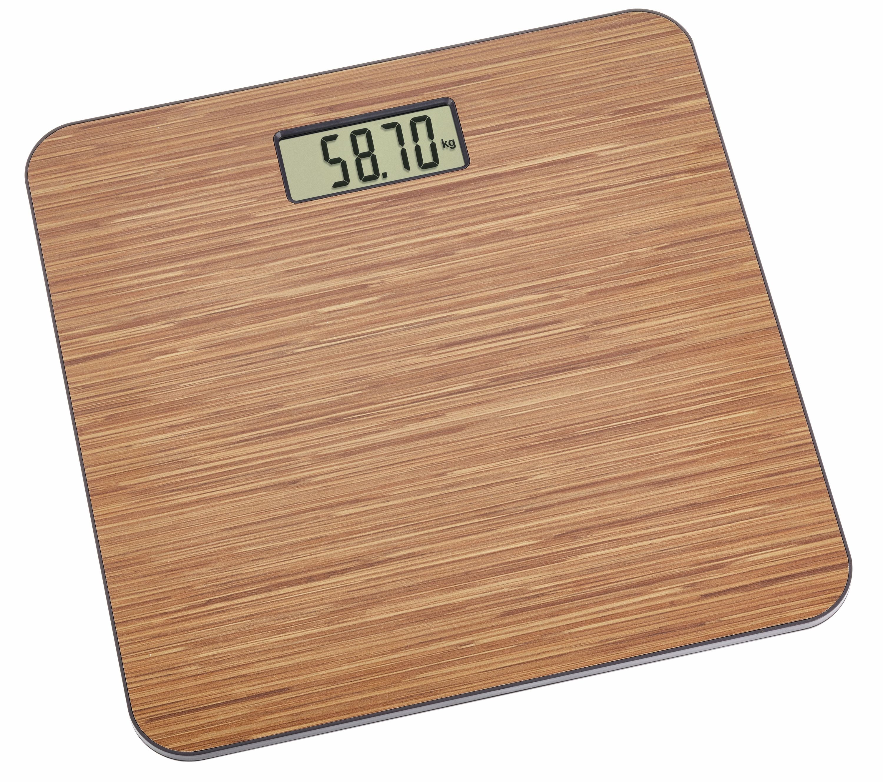 Digital Bathroom Scales with Wooden Look RUMBA TFA Dostmann