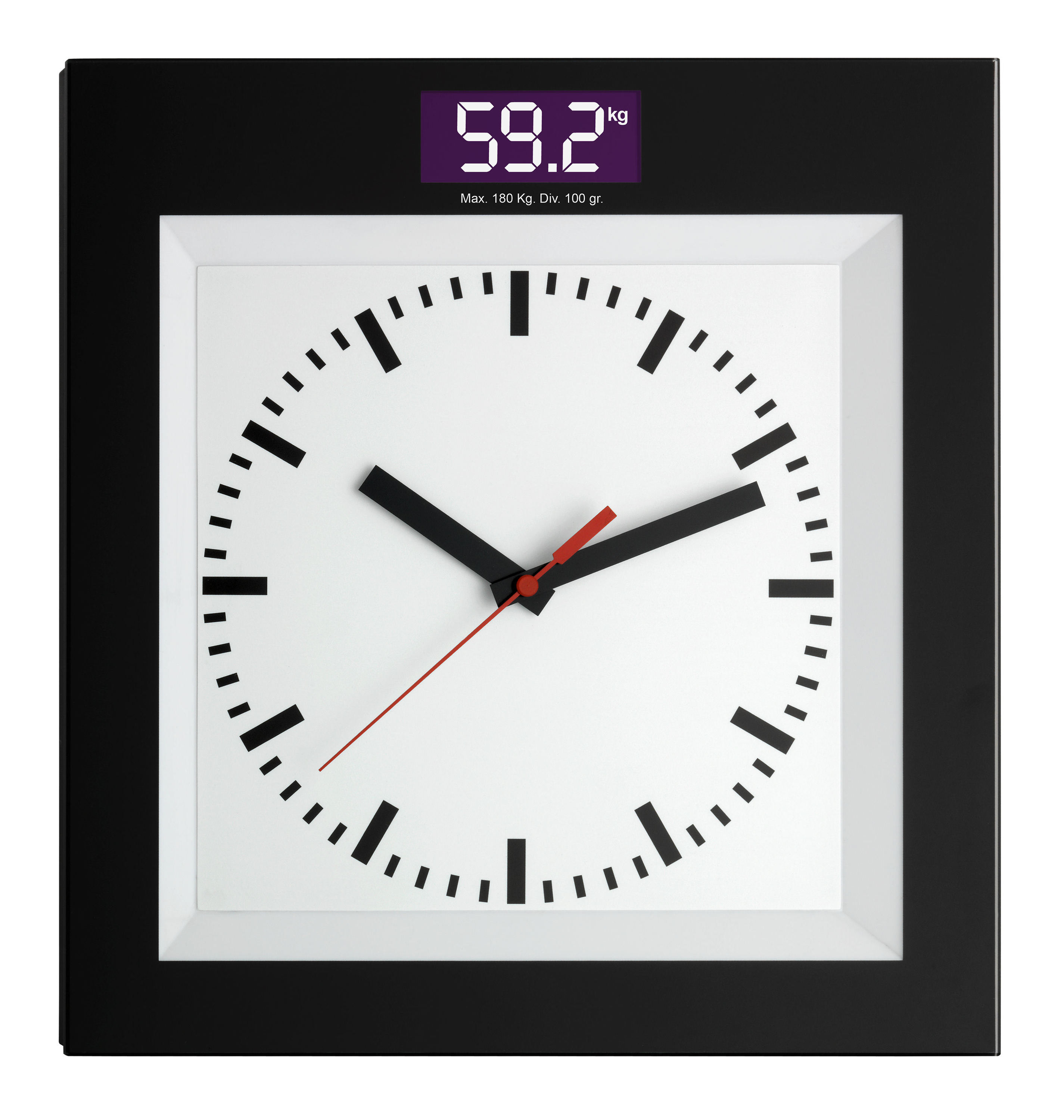 Bathroom Scales with Quartz Clock TFA Dostmann