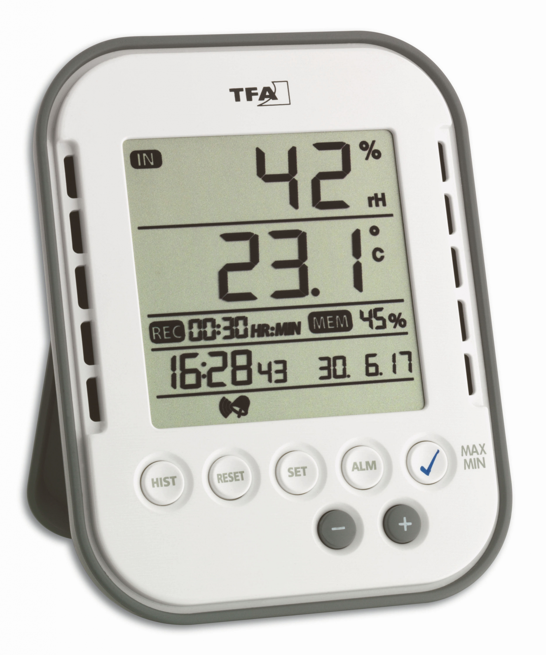 Professional thermohygrometer with data logger function KLIMALOGG BASE