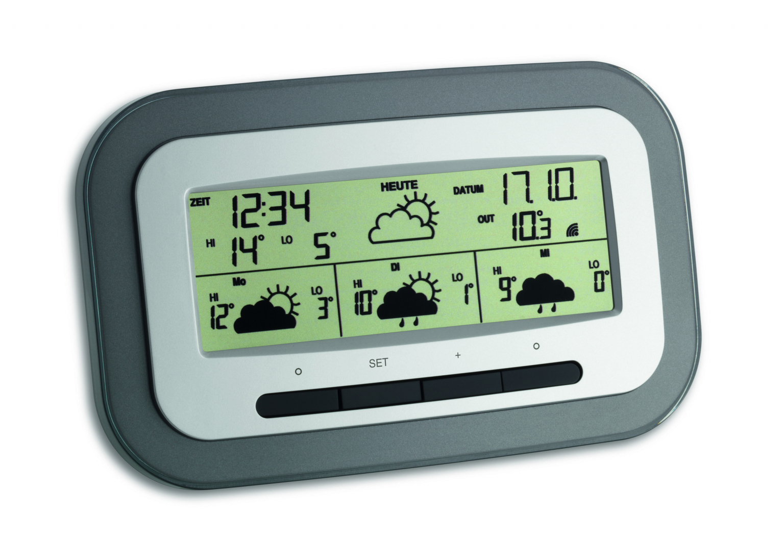 Thermo-hygromètre Digital TFA Dostmann 30.5013 - Pour Intérieur Et Extérieur (avec Sonde), Mémoire Min/max - 4