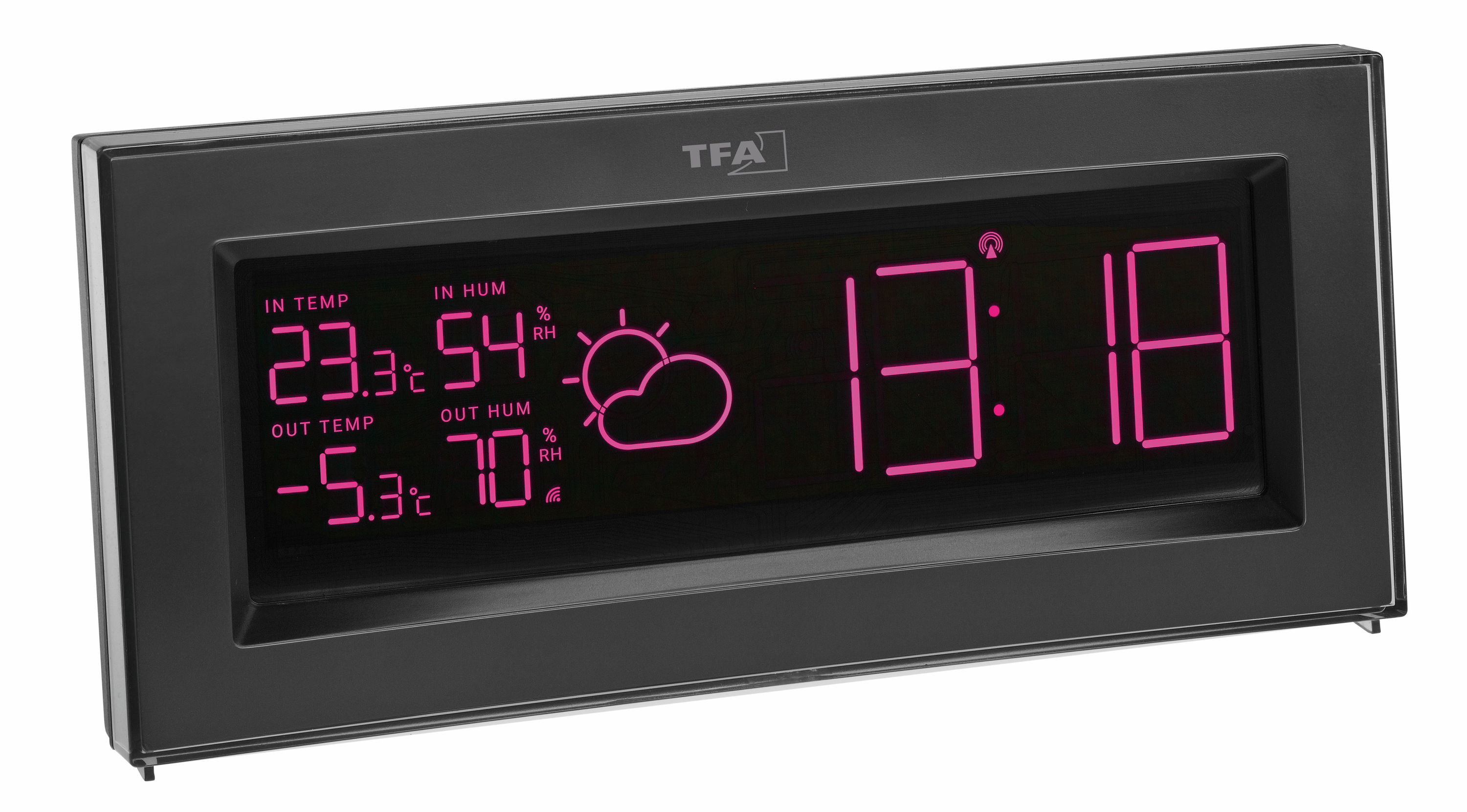 Wireless Weather Station with 'Color Sharp' Colour Change Display