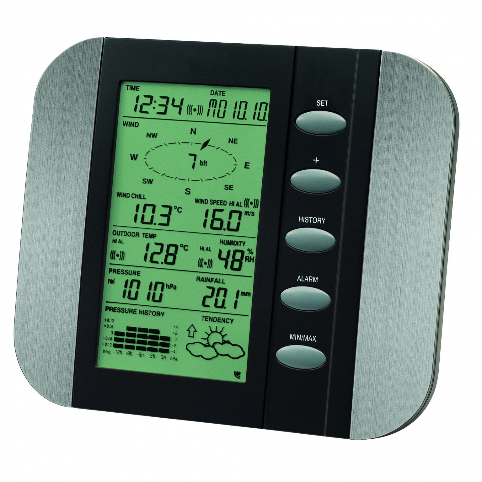 Funk-Wetterstation mit Wind- und Regenmesser NEXUS - TFA Dostmann