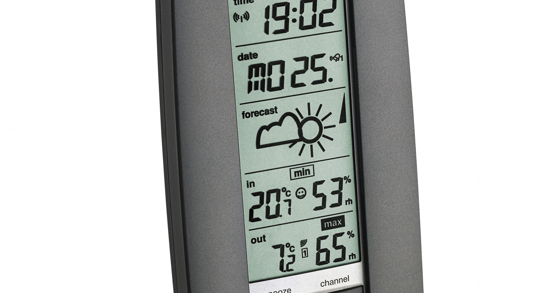 Radiocontrolled Weather Station TFA Dostmann