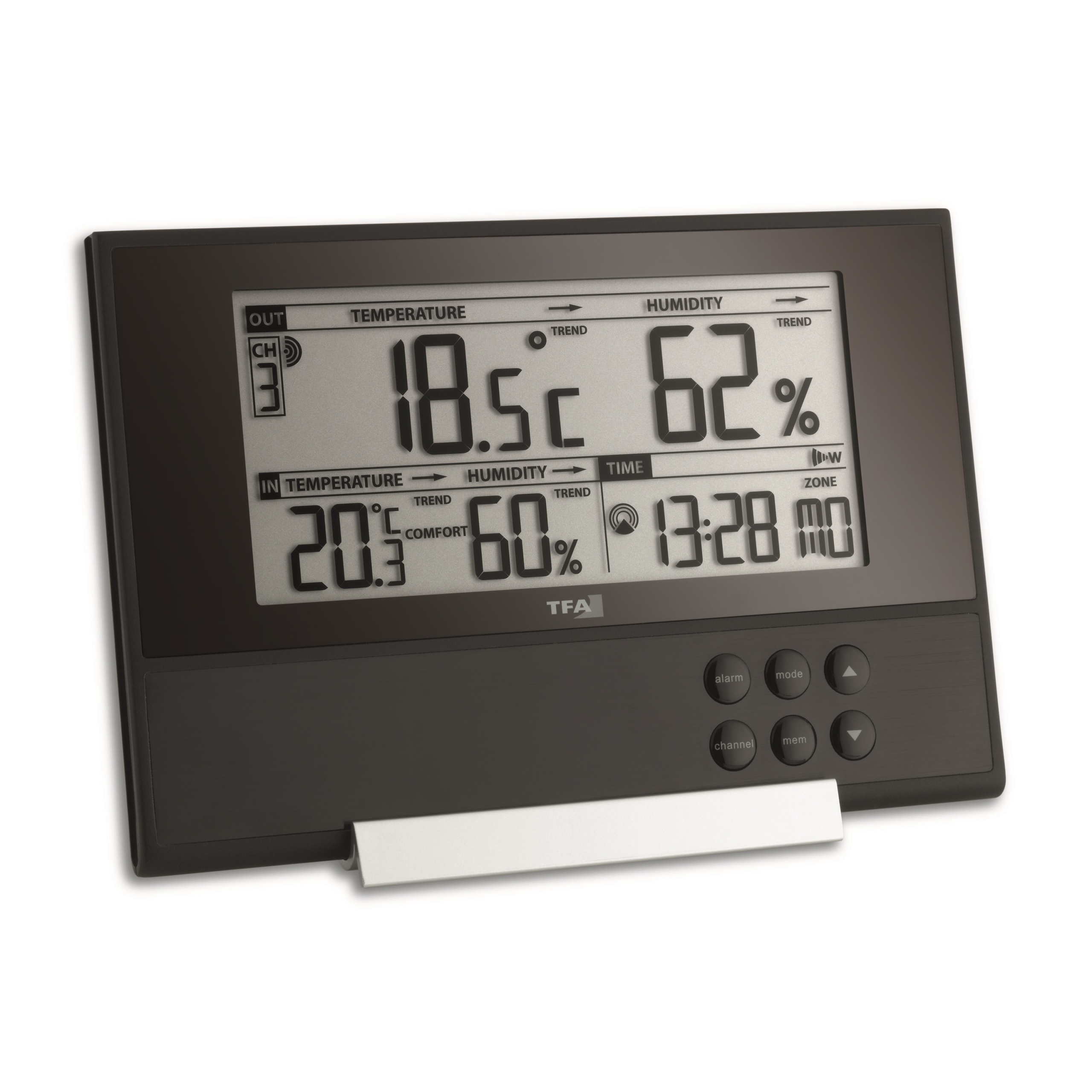 Radiocontrolled Thermohygrometer TFA Dostmann