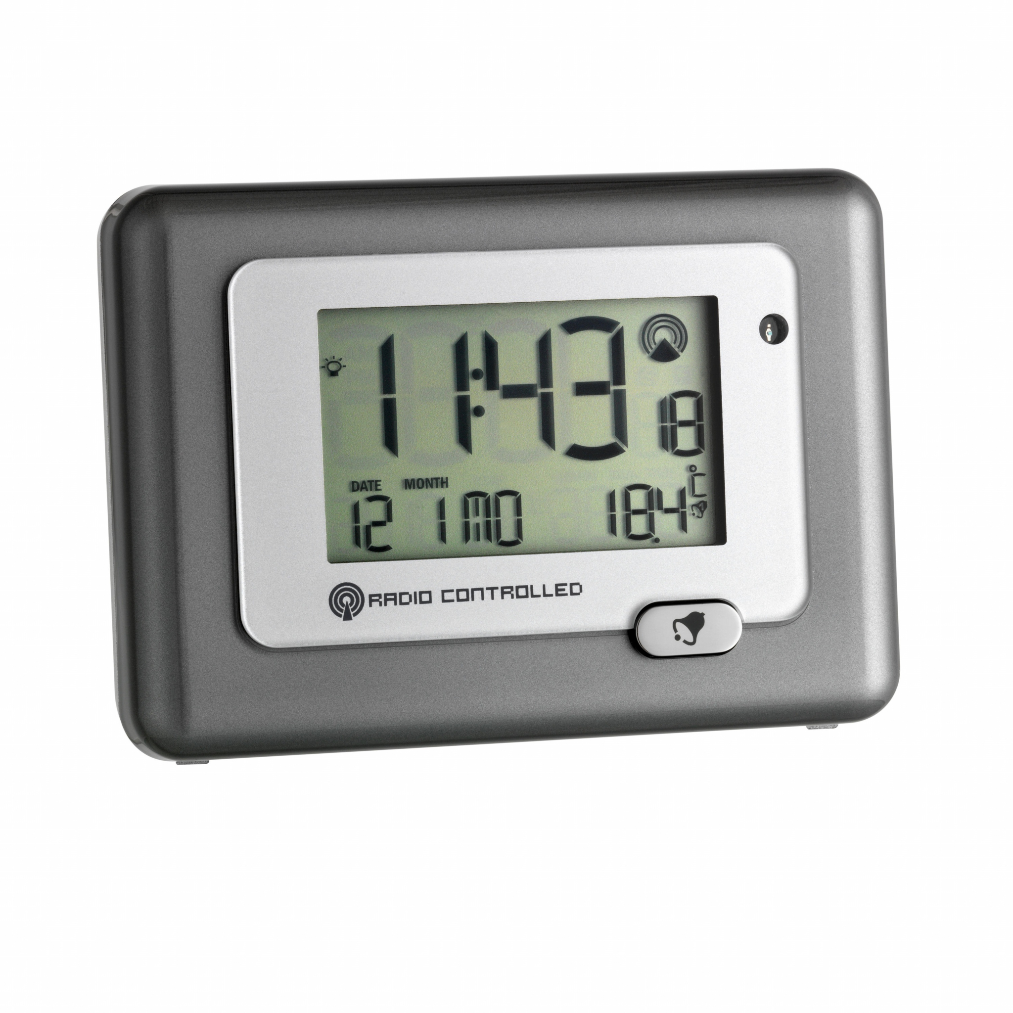 TFA Dostmann Diva Go Funk-Thermometer, zur Raumklimakontrolle, Höchst