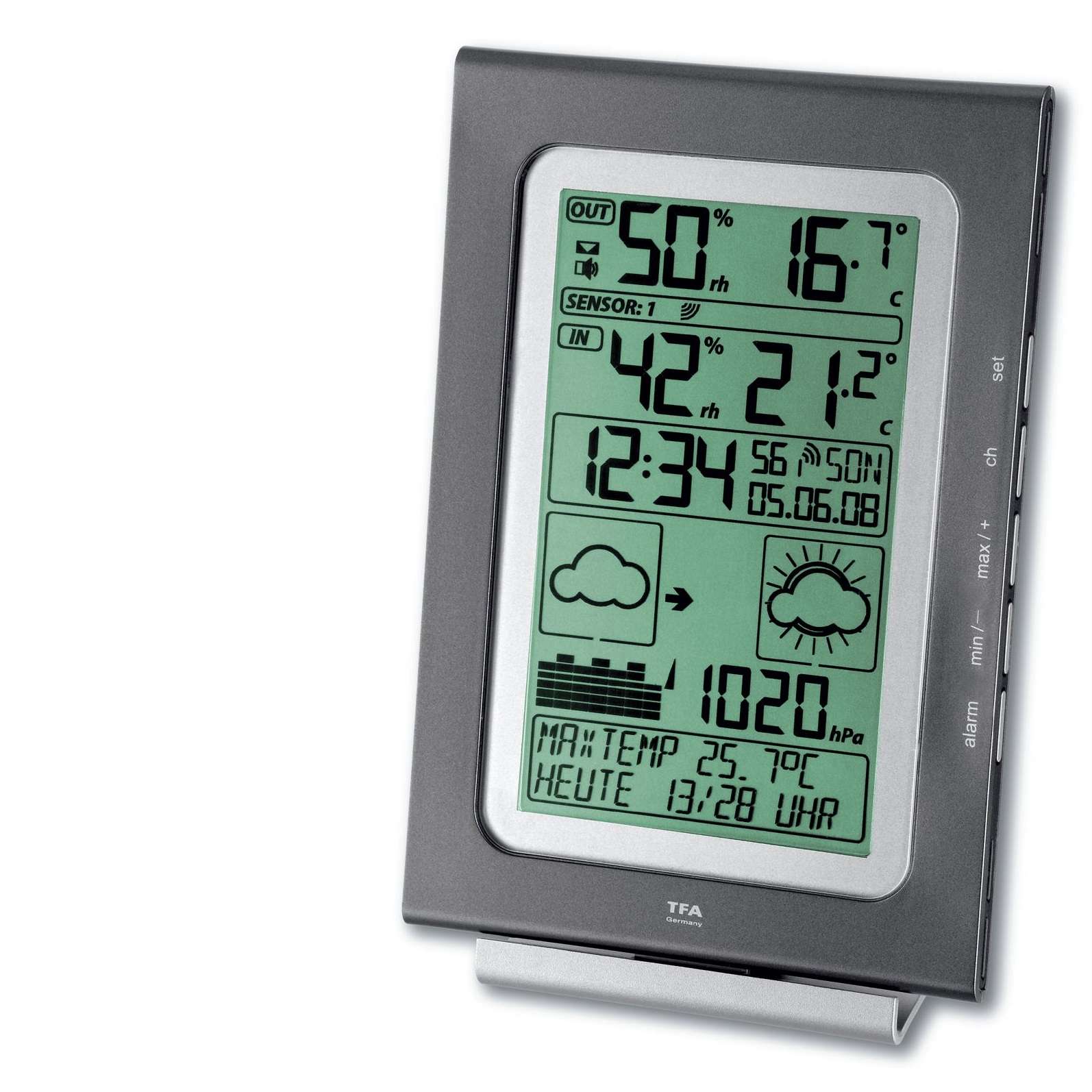Radiocontrolled Weather Station SMART TFA Dostmann