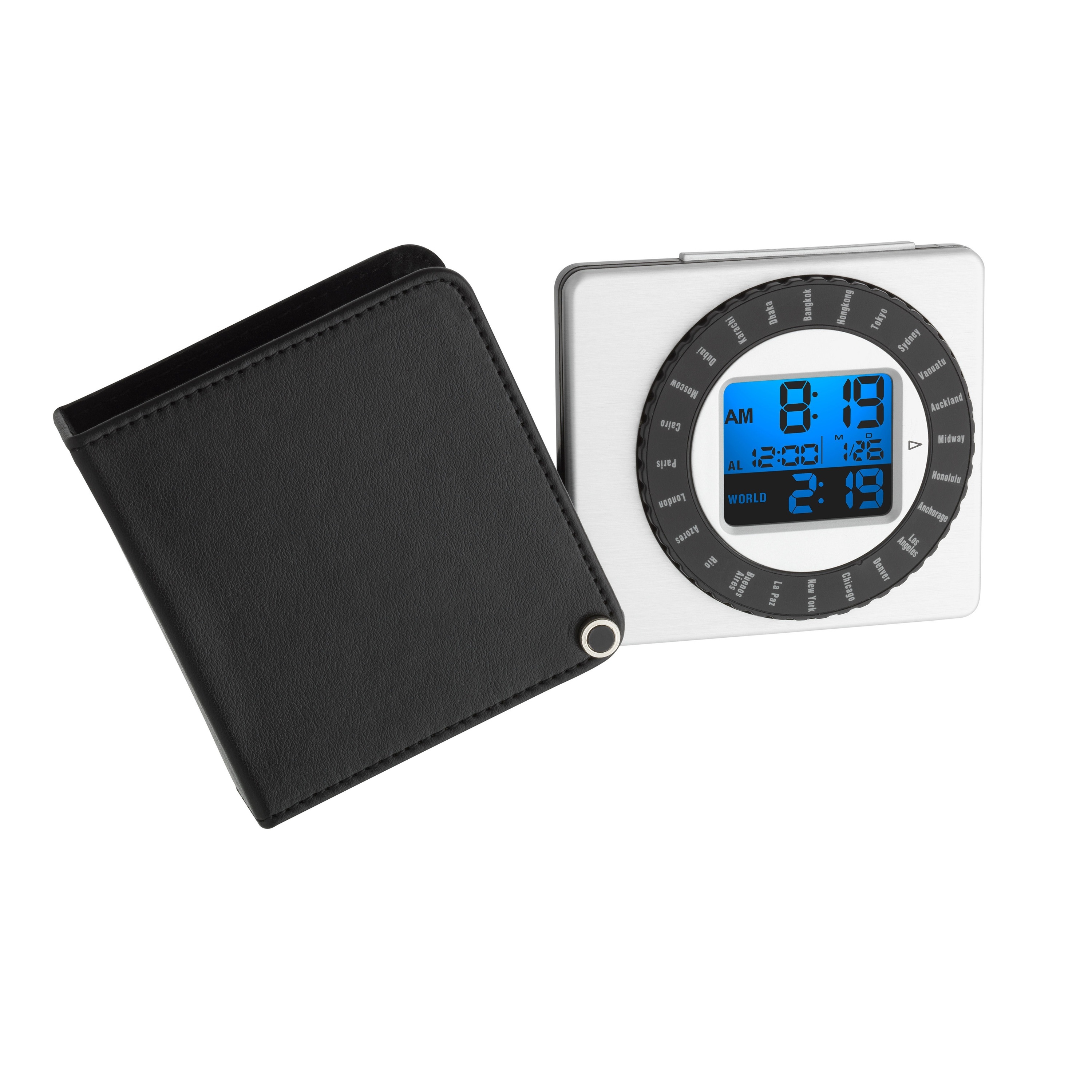 TFA Dostmann 60.2036.01 à quartz Réveil noir Heures de réveil 1 1 minuterie V982173