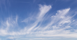 Cirrus Schleierwolken