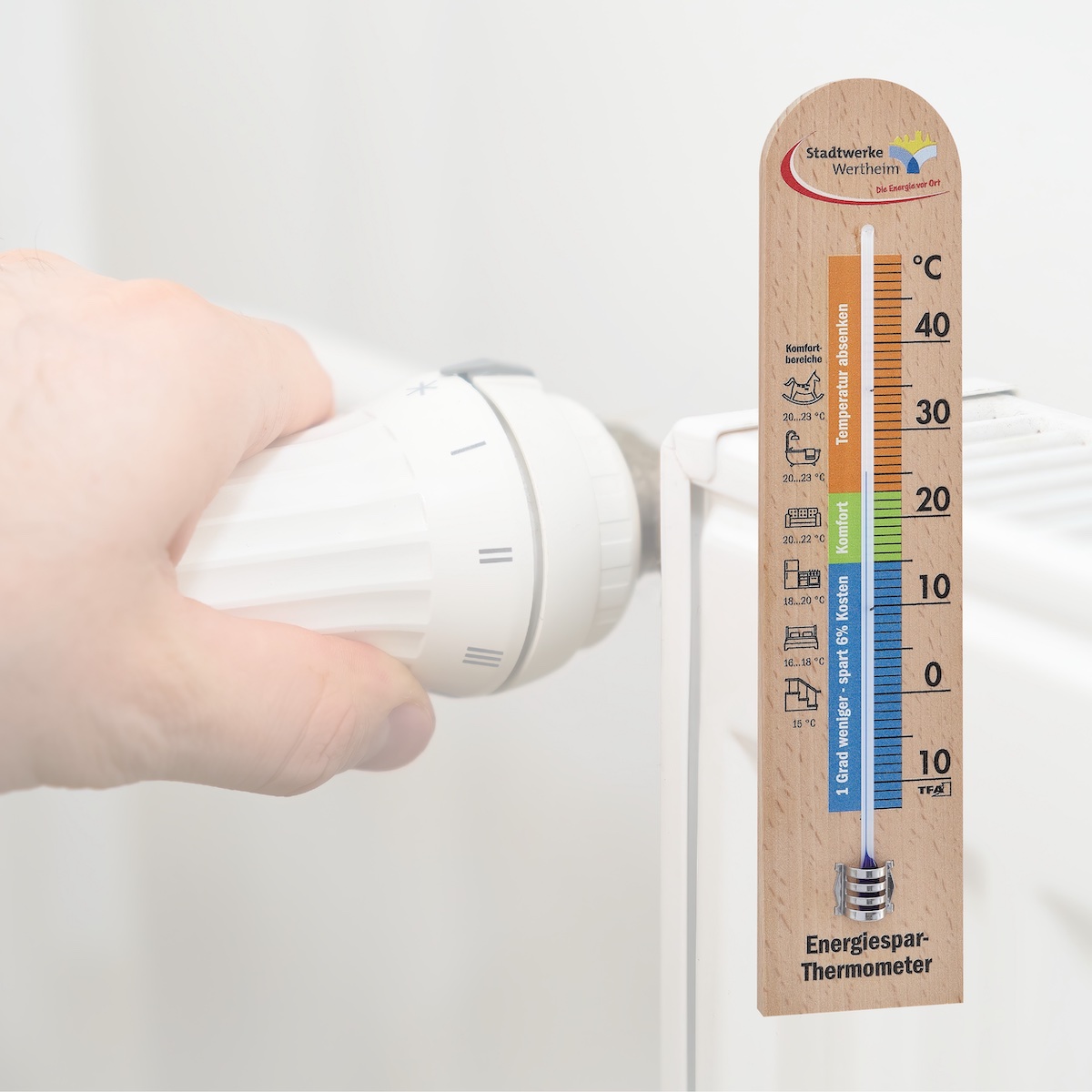Werbemittel: Energiespar-Thermometer